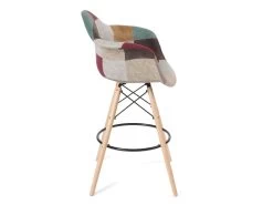 KAYELLES Chaise De Bar Patchwork Scandinave Avec Accoudoirs TIBA 9 KAYELLES Chaise De Bar Patchwork Scandinave Avec Accoudoirs TIBA -Vous savez quand c'est un magasin de meubles. tabouret de bar 9145193