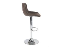 KAYELLES Lot De 2 Tabourets De Bar Design Effet Vieilli BASE (Marron) -Vous savez quand c'est un magasin de meubles. tabouret de bar 9145403