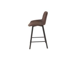 Lot De 2 Tabourets Tissu Marron Doux Avec Piétement Métal - MANHATTAN 11 Lot De 2 Tabourets Tissu Marron Doux Avec Piétement Métal - MANHATTAN -Vous savez quand c'est un magasin de meubles. tabouret de bar 9145739