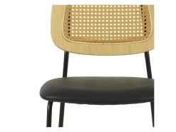 MEMPHIS - Chaise De Bar Simili Cuir Noir -Vous savez quand c'est un magasin de meubles. tabouret de bar 9146247