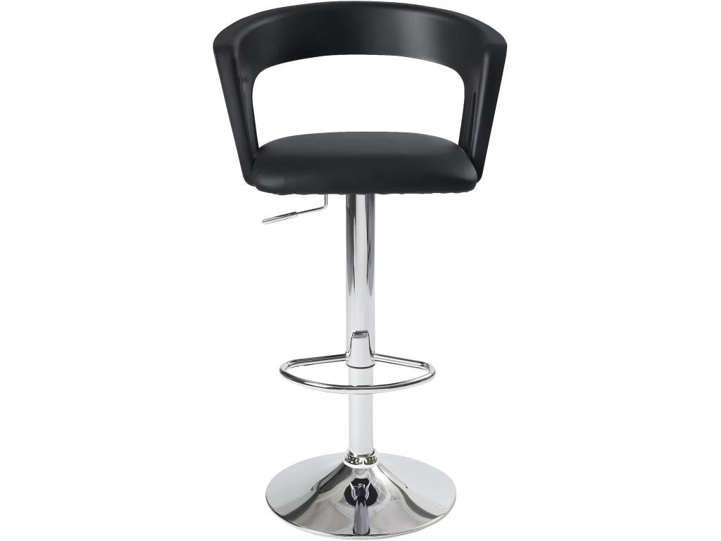 KAYELLES Lot De 2 Tabourets De Bar Design Avec Accoudoirs AYO (noir) 4 KAYELLES Lot De 2 Tabourets De Bar Design Avec Accoudoirs AYO (noir) – Image 2