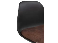 KAYELLES Lot De 2 Tabourets De Bar Design Réglable Pivotant SIG (Noir-marron) 10 KAYELLES Lot De 2 Tabourets De Bar Design Réglable Pivotant SIG (Noir-marron) -Vous savez quand c'est un magasin de meubles. tabouret de bar 9147169