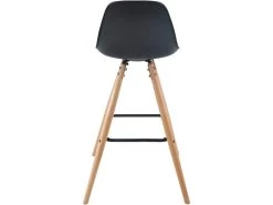 KAYELLES Lot De 2 Tabourets De Bar Scandinaves Coussin Pieds Bois SHUG (noir) 10 KAYELLES Lot De 2 Tabourets De Bar Scandinaves Coussin Pieds Bois SHUG (noir) -Vous savez quand c'est un magasin de meubles. tabouret de bar 9147879