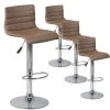 DAVIDSON - Lot De 4 Tabourets De Bar Marron -Vous savez quand c'est un magasin de meubles. tabouret de bar 9217211