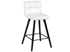 SOREN - Lot De 6 Tabourets Blancs Et Noirs -Vous savez quand c'est un magasin de meubles. tabouret de bar 9217375