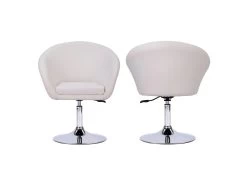 Tabouret De Bar En Simili Blanc GABIN - HAPPY GARDEN 10 Tabouret De Bar En Simili Blanc GABIN - HAPPY GARDEN -Vous savez quand c'est un magasin de meubles. tabouret de bar 9217397