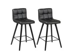 SOREN - Lot De 4 Tabourets Noirs 6 SOREN - Lot De 4 Tabourets Noirs -Vous savez quand c'est un magasin de meubles. tabouret de bar 9217403