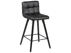 SOREN - Lot De 4 Tabourets Noirs 7 SOREN - Lot De 4 Tabourets Noirs -Vous savez quand c'est un magasin de meubles. tabouret de bar 9217405