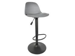 NEWTON - Lot De 2 Tabourets De Bar Coloris Gris 9 NEWTON - Lot De 2 Tabourets De Bar Coloris Gris -Vous savez quand c'est un magasin de meubles. tabouret de bar 9217437
