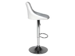 Tabouret De Bar Gris Et Blanc JASPER - HAPPY GARDEN -Vous savez quand c'est un magasin de meubles. tabouret de bar 9217611