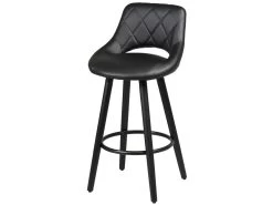 NIELS - Lot De 2 Tabourets Noir 7 NIELS - Lot De 2 Tabourets Noir -Vous savez quand c'est un magasin de meubles. tabouret de bar 9217875