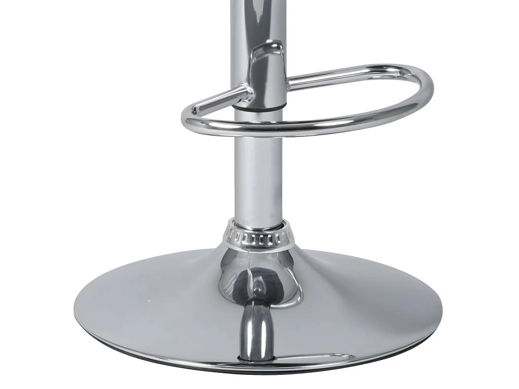 HAMILTON - Lot De 2 Tabourets De Bar Gris 6 HAMILTON - Lot De 2 Tabourets De Bar Gris – Image 4