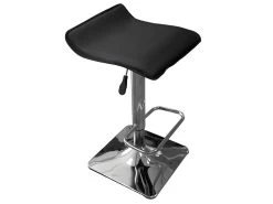 TARAN - Lot De 2 Tabourets De Bar Simili Noir -Vous savez quand c'est un magasin de meubles. tabouret de bar 9218537