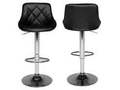 Lot De 2 Tabourets De Bar Noir JASPER - HAPPY GARDEN 10 Lot De 2 Tabourets De Bar Noir JASPER - HAPPY GARDEN -Vous savez quand c'est un magasin de meubles. tabouret de bar 9218973