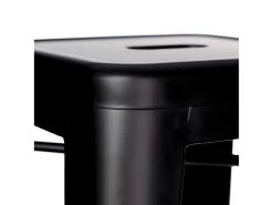 BOBBY - Lot De 2 Tabourets Hauts Métalliques Noirs H76.5cm -Vous savez quand c'est un magasin de meubles. tabouret de bar 9219035