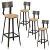 INDUS - Lot De 4 Tabourets De Bar Industriel H75 -Vous savez quand c'est un magasin de meubles. tabouret de bar 9219137
