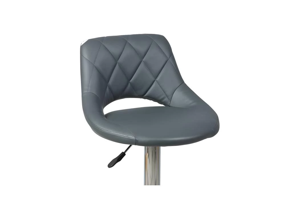 Duo De Tabourets De Bar Gris - KANOP 4 Duo De Tabourets De Bar Gris - KANOP – Image 2