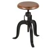 Tabouret Bois, Fonte Et Acier - MOUSTACHE 2 Tabouret Bois, Fonte Et Acier - MOUSTACHE -Vous savez quand c'est un magasin de meubles. tabouret haut 11143143