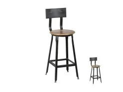 Duo De Chaises De Bar Basses - JACK