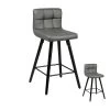 Duo De Tabourets De Bar Gris - FUN -Vous savez quand c'est un magasin de meubles. tabouret haut 11143411