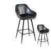 Duo De Tabourets De Bar Noir - SHY -Vous savez quand c'est un magasin de meubles. tabouret haut 11143515