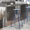 Lot De 2 Tabourets De Bar Design BOONE BLUE 1 Lot De 2 Tabourets De Bar Design BOONE BLUE -Vous savez quand c'est un magasin de meubles. tabouret haut 11222769