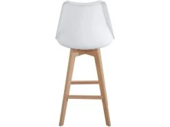 KAYELLES Lot De 2 Chaises Hautes De Bar Scandinave TIKA (Blanc) 9 KAYELLES Lot De 2 Chaises Hautes De Bar Scandinave TIKA (Blanc) -Vous savez quand c'est un magasin de meubles. tabouret haut 11224989