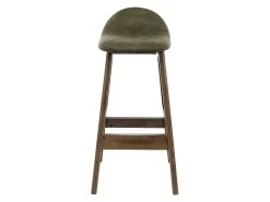 JUDE - Tabouret De Bar Vintage Army Et Bois Teinté Noyer(x2) -Vous savez quand c'est un magasin de meubles. tabouret haut 11546951