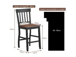 2 Tabourets Chaises De Bar Pour Comptoir En Bois De Caoutchouc Solide Siège En Noyer 20_0000020 8 2 Tabourets Chaises De Bar Pour Comptoir En Bois De Caoutchouc Solide Siège En Noyer 20_0000020 -Vous savez quand c'est un magasin de meubles. tabouret haut 12437715