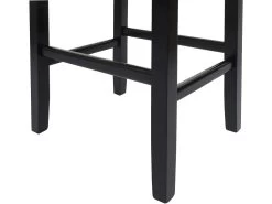 Lot De 2 Tabourets De Bar En Tissu Motif écriture Gris Pieds Foncés Avec Repose Pieds TDB04074 11 Lot De 2 Tabourets De Bar En Tissu Motif écriture Gris Pieds Foncés Avec Repose Pieds TDB04074 -Vous savez quand c'est un magasin de meubles. tabouret haut 12437955