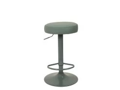 SMIDO - Lot De 4 Tabourets Réglables Simili Vert -Vous savez quand c'est un magasin de meubles. tabouret haut 12600209