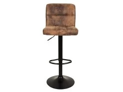 JULIO - Lot De 6 Tabourets Simili Marron Camel 11 JULIO - Lot De 6 Tabourets Simili Marron Camel -Vous savez quand c'est un magasin de meubles. tabouret haut 12628155