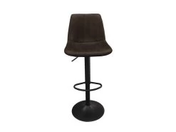 Tabouret De Bar Style Vintage Coloris Brun Foncé. Collection BELFAST. -Vous savez quand c'est un magasin de meubles. tabouret haut 12988003