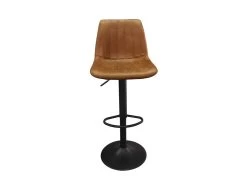 Tabouret De Bar Style Vintage Coloris Cognac. Collection BELFAST. 9 Tabouret De Bar Style Vintage Coloris Cognac. Collection BELFAST. -Vous savez quand c'est un magasin de meubles. tabouret haut 12988013
