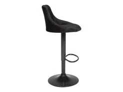 Lot De 2 Tabourets De Bar En Velours Noir ROBIN - HAPPY GARDEN 7 Lot De 2 Tabourets De Bar En Velours Noir ROBIN - HAPPY GARDEN -Vous savez quand c'est un magasin de meubles. tabouret haut 13094153