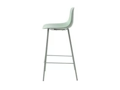 Hel - Lot De 2 Chaises De Bar En Plastique Et Métal H67,5cm - Couleur - Vert -Vous savez quand c'est un magasin de meubles. tabouret haut 13304739
