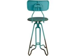 Ovid - Tabouret De Bar En Métal 61cm - Couleur - Turquoise 16 Ovid - Tabouret De Bar En Métal 61cm - Couleur - Turquoise -Vous savez quand c'est un magasin de meubles. tabouret haut 13305699