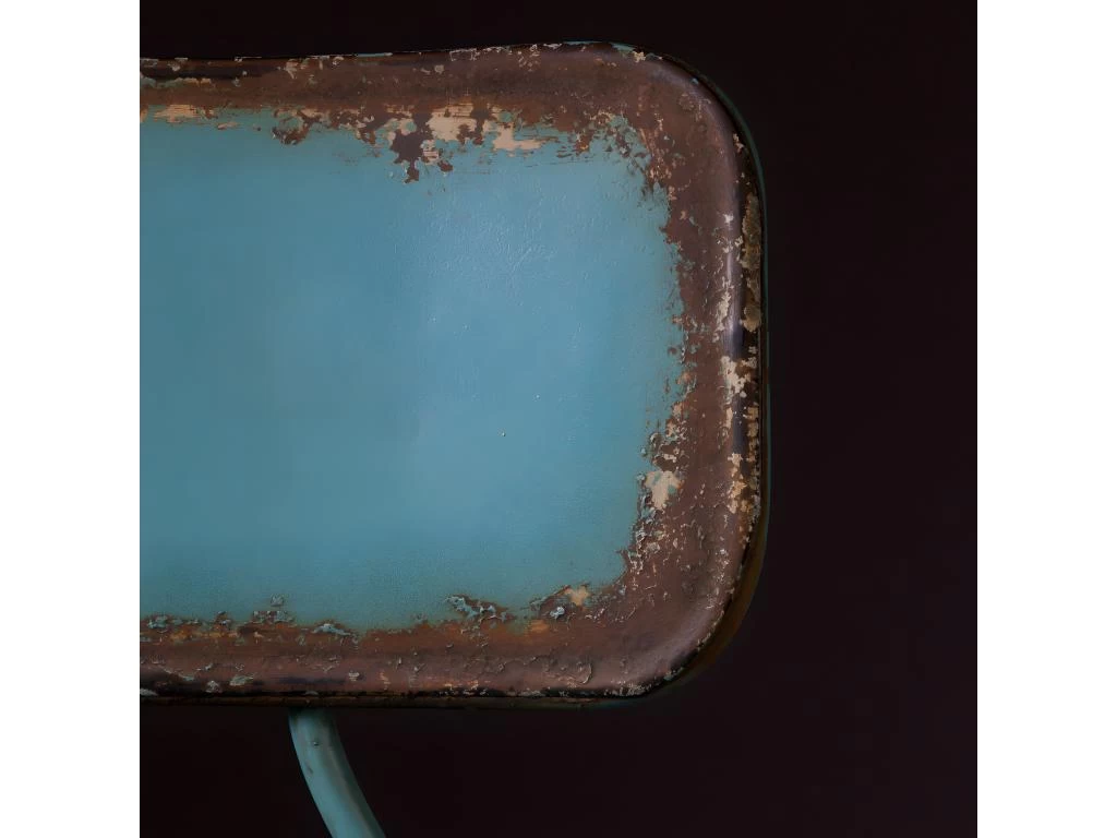 Ovid - Tabouret De Bar En Métal 61cm - Couleur - Turquoise 9 Ovid - Tabouret De Bar En Métal 61cm - Couleur - Turquoise – Image 7