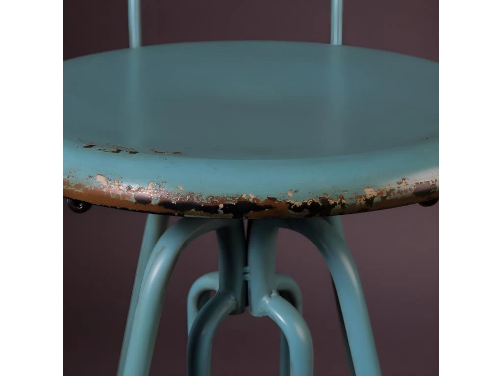 Ovid - Tabouret De Bar En Métal 61cm - Couleur - Turquoise 10 Ovid - Tabouret De Bar En Métal 61cm - Couleur - Turquoise – Image 8
