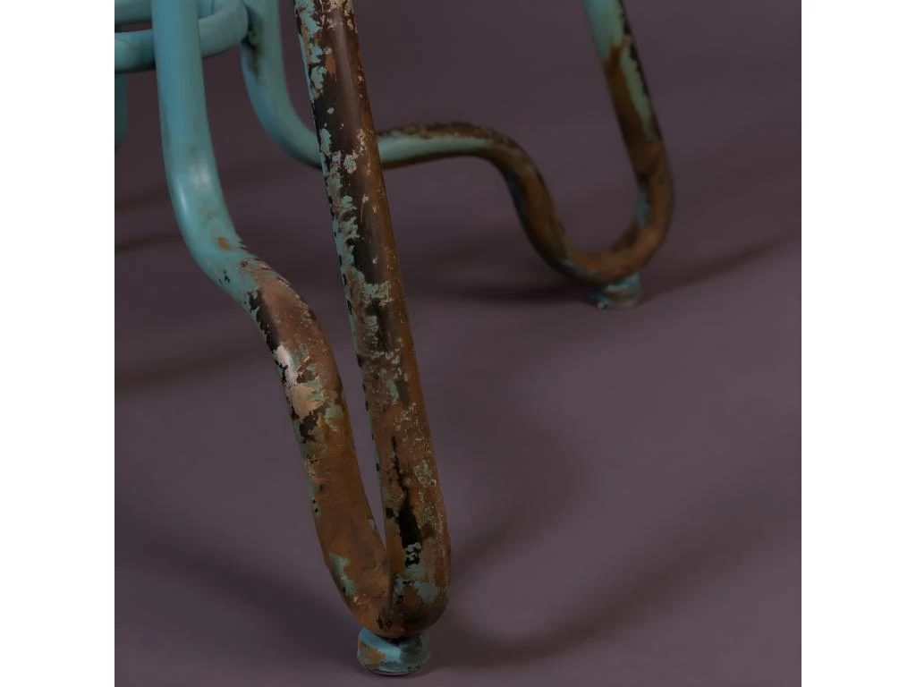 Ovid - Tabouret De Bar En Métal 61cm - Couleur - Turquoise 11 Ovid - Tabouret De Bar En Métal 61cm - Couleur - Turquoise – Image 9
