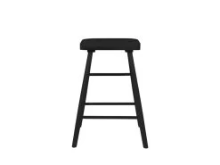 Vander - Tabouret De Bar En Bois 65,5cm - Couleur - Noir