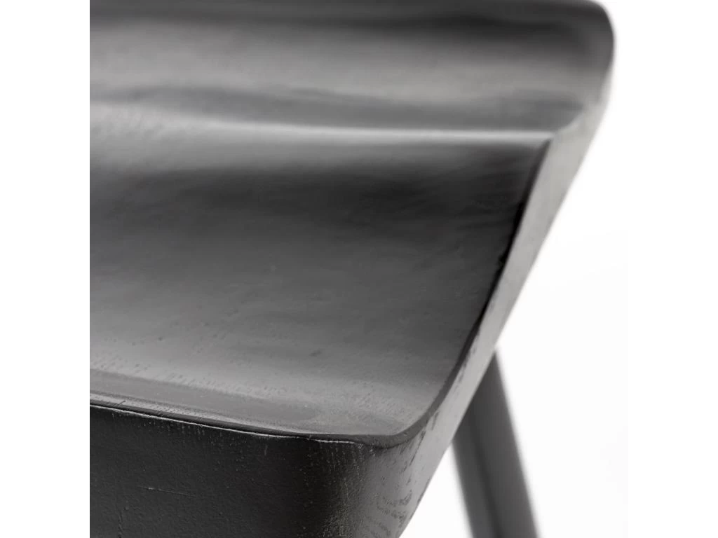 Vander - Tabouret De Bar En Bois 65,5cm - Couleur - Noir 7 Vander - Tabouret De Bar En Bois 65,5cm - Couleur - Noir – Image 5
