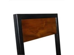 FACTORY - Chaise Haute En Acier Et Bois 80 Cm -Vous savez quand c'est un magasin de meubles. tabouret haut 14011127