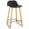 Tabouret De Bar Design "Toki" 87cm Noir & Naturel 1 Tabouret De Bar Design "Toki" 87cm Noir & Naturel -Vous savez quand c'est un magasin de meubles. tabouret haut 14128361