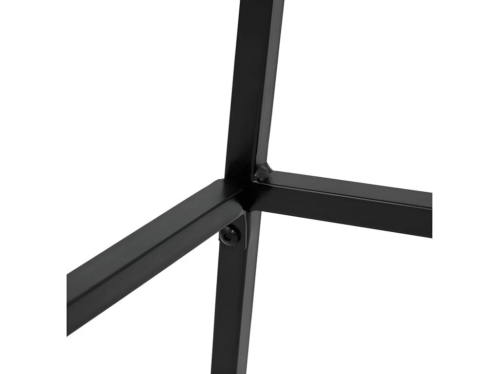 Tabouret De Bar "Bohem" 107cm Marron & Noir 7 Tabouret De Bar "Bohem" 107cm Marron & Noir – Image 5