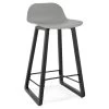 Tabouret De Bar Design "Toki" 87cm Gris & Noir 1 Tabouret De Bar Design "Toki" 87cm Gris & Noir -Vous savez quand c'est un magasin de meubles. tabouret haut 14129027