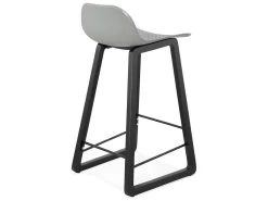 Tabouret De Bar Design "Toki" 87cm Gris & Noir -Vous savez quand c'est un magasin de meubles. tabouret haut 14129033