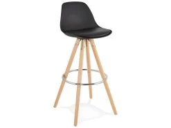 Tabouret De Bar "Bjarki" 95cm Noir
