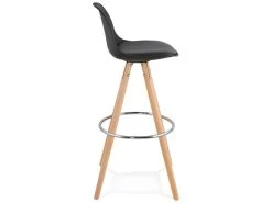Tabouret De Bar "Bjarki" 95cm Noir -Vous savez quand c'est un magasin de meubles. tabouret haut 14129131