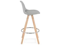 Tabouret De Bar "Bjarki" 85cm Gris 8 Tabouret De Bar "Bjarki" 85cm Gris -Vous savez quand c'est un magasin de meubles. tabouret haut 14129169
